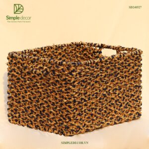 Sea-grass basket with Metal Frame