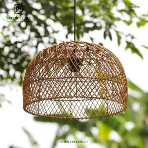 Natural Rattan Lampshade