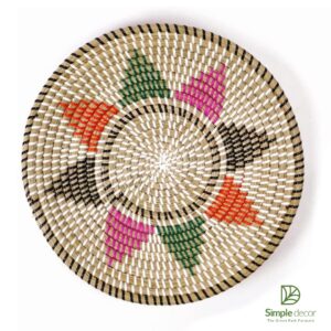 Colourful wall decor