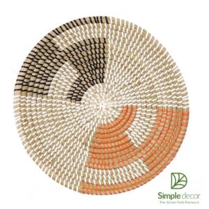 Seagrass wall decor