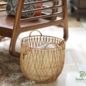 Natural Rattan Basket for Home - Image 3