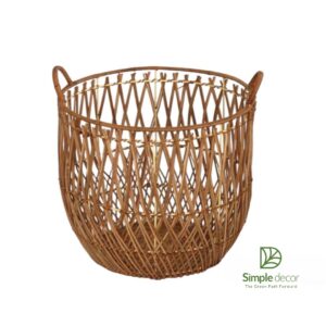 Natural Rattan Basket for Home